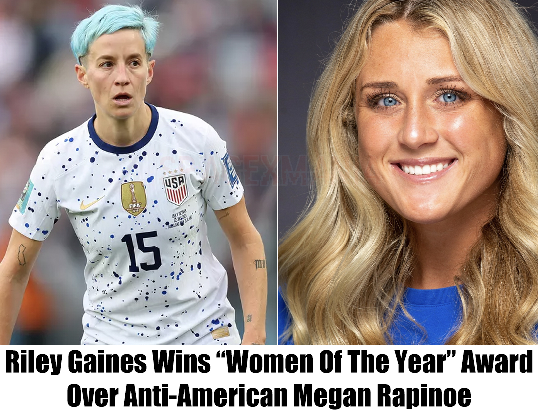 Breaking Megan Rapinoes Reputation Takes A Dive As Riley Gaines Claims ‘woman Of The Year 